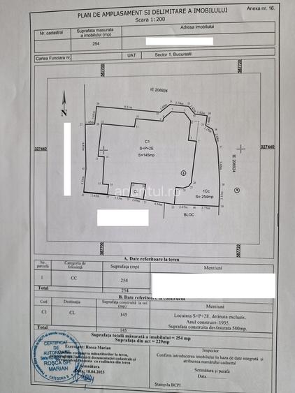 Gradina Icoanei, vanzare case vile