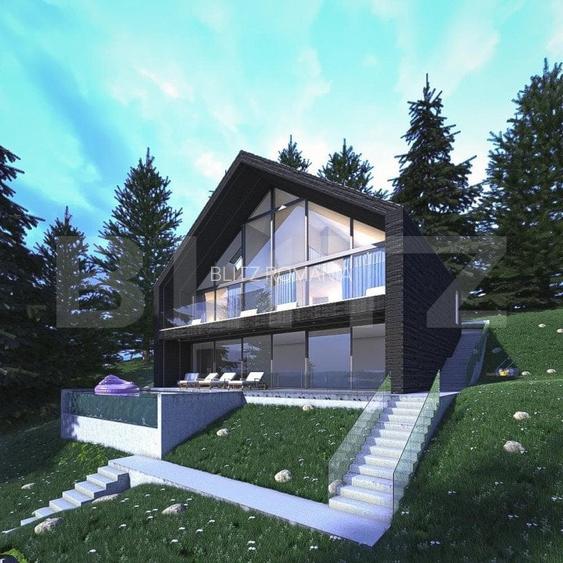 Cabana moderna, 6 camere, 400 mp, zona Muntele Rece Cabana moderna, 6 camere, 400 mp, zona Muntele Rece