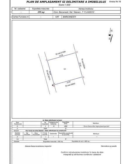 Proprietar Vand Teren Intravilan Intre Case In Tatarani Prahova - 1