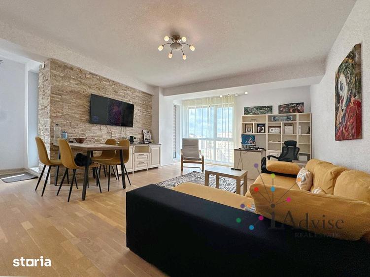 Apartament cu 3 camere decomandat, mobilat în Central