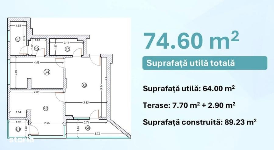 Apartament cu vedere la mare in complex cu piscina privata si sala de - 1