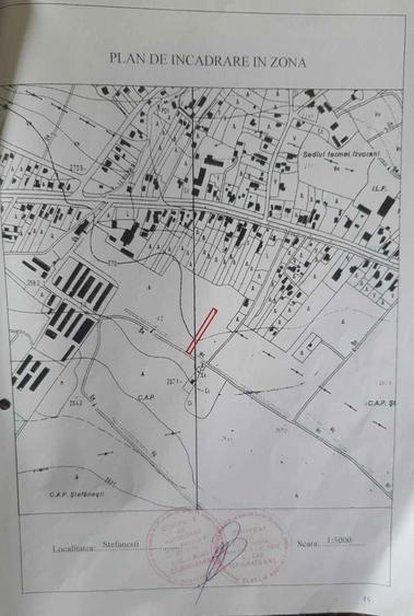 Vand teren Stefanesti Arges Aleea Linistii FN 1182mp intravilan - 2