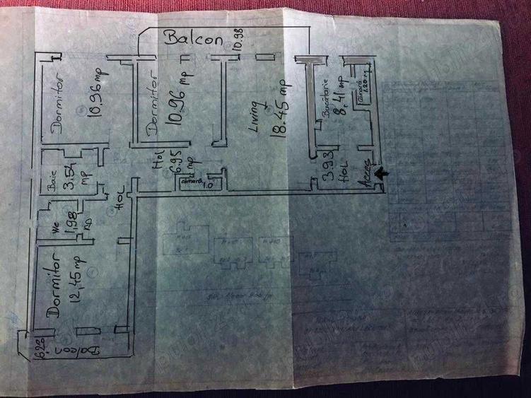 schimb apartament 4 camere megamall 100 mp utili - 1