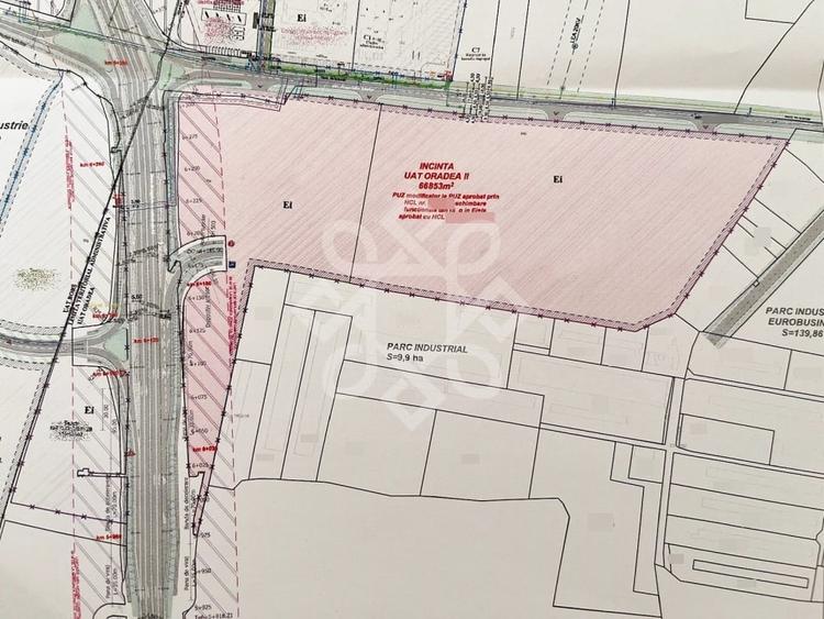 Teren industrial de vanzare cu dublu front, Parc Industrial I Oradea - 6