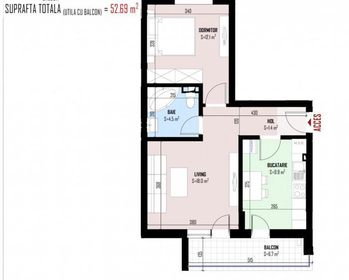 Apartament 2 camere /Bragadiru-Cartierul Independentei - 2
