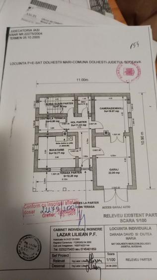Casa de vanzare in Dolhestii Mari ,2400mp de teren. , - 5