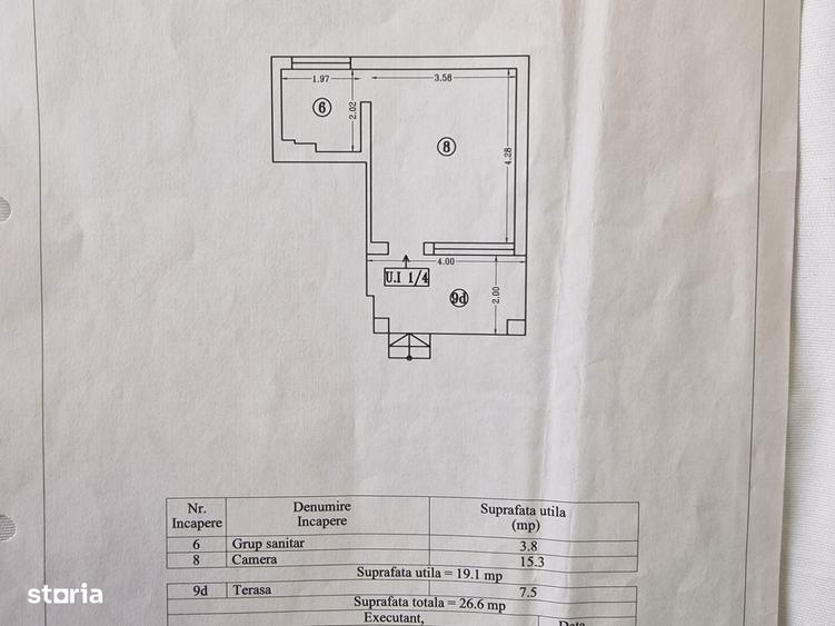 Mamaia Nord(Blvd Mamaia Nord)- Garsoniera mobilata-utilata,etaj parter - 5