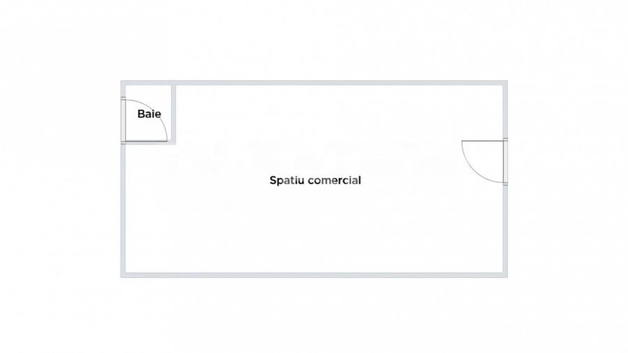 Spatiu comercial de vanzare 94 mpu open-space Sibiu zona Turnisor - 2