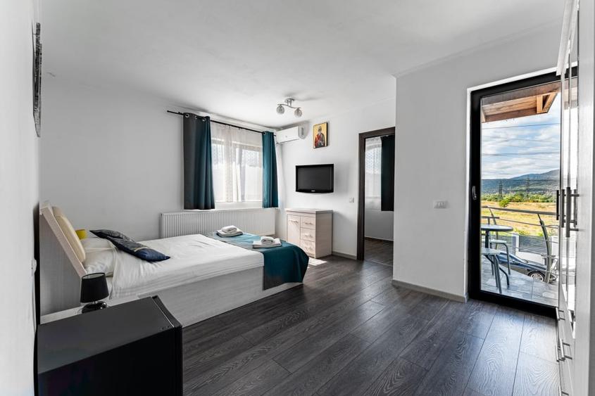 Vila turistica cu 8 camere + casute A-frame, teren 5575 mp Calimanesti, VL - 13