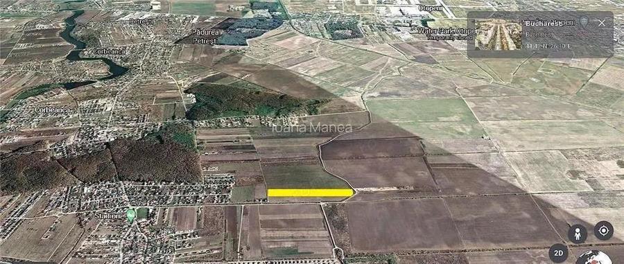 Vanzare teren intravilan costruibil | Corbeanca | Tamasi | loturi pentru constructie case | 485mp -