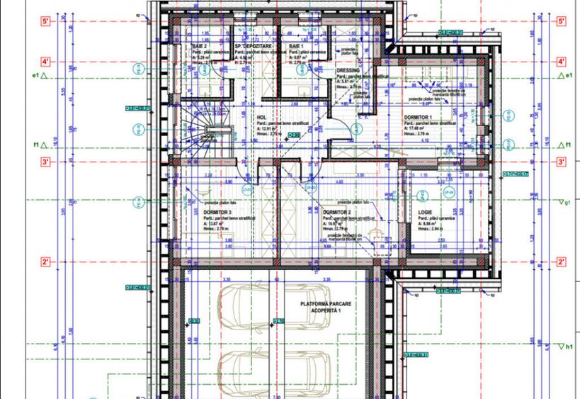Duplex spatios 150 mp, teren 800 mp, carport pentru 2 masini