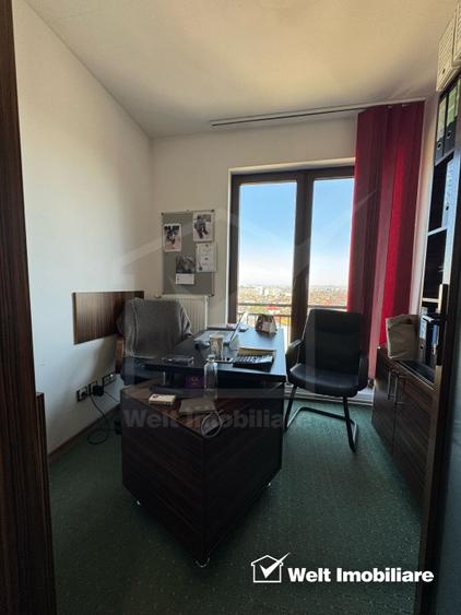 Apartament 4 camere, ultrafinisat, mobilat pentru birou, panorama unica ! - 13