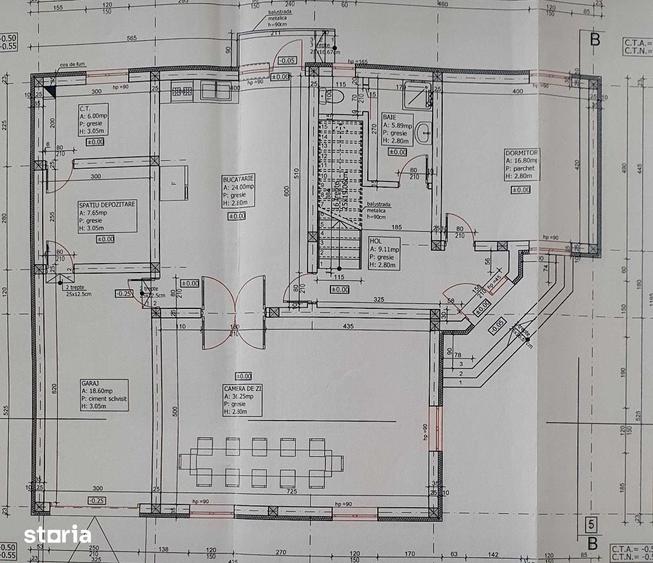 Casă cu 5 camere cu Teren 700 Mp în Gilău