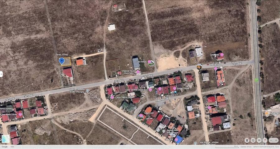 Teren de 325 mp, în Nord