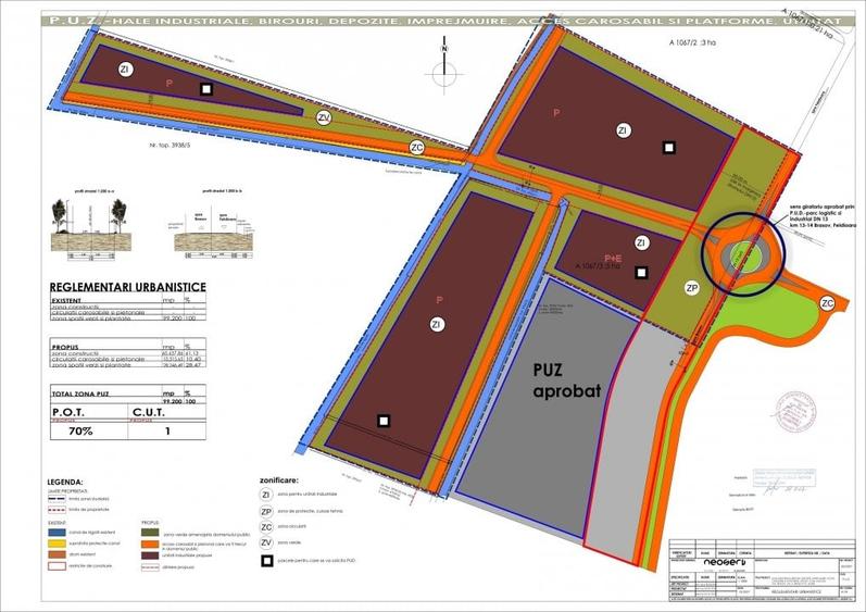 Teren Construcții intravilan de 15000 mp, în Hălchiu