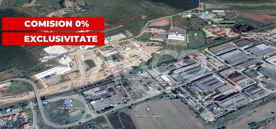 Teren intravilan 5300 mp cu potential de investitie zona U.P.R.U.C. - 1