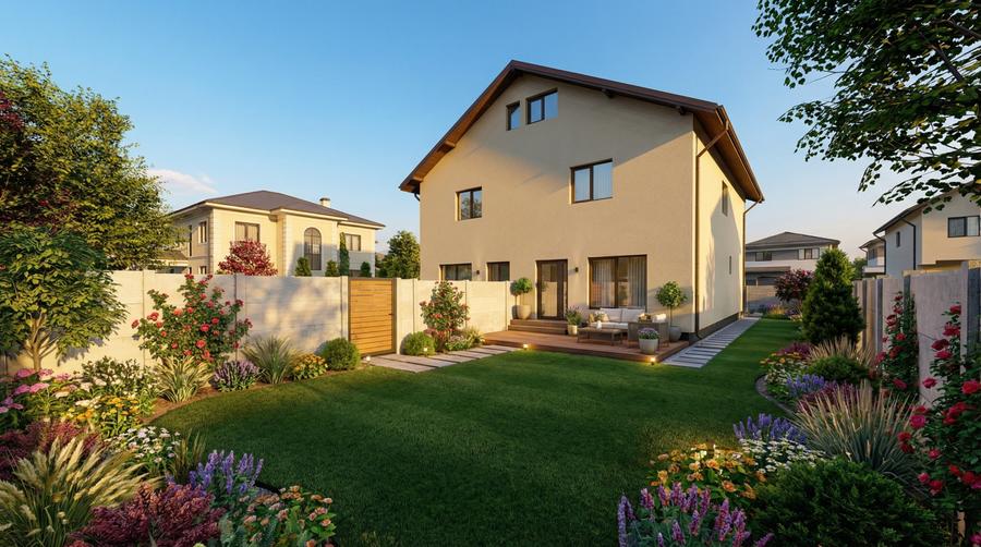 Case individuale unite, 4 camere, toate utilitatile, STB, Comision 0 - 12