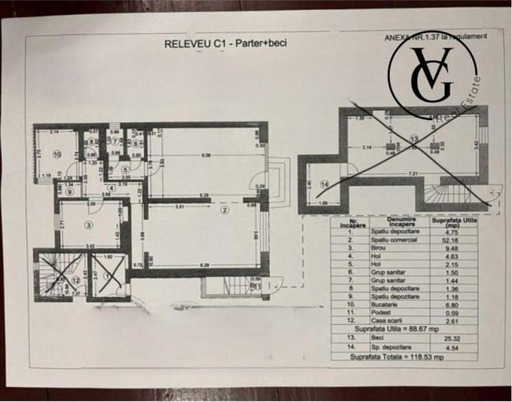Spatiu comercial | Compartimentat | Bulevardul Mamaia - 8