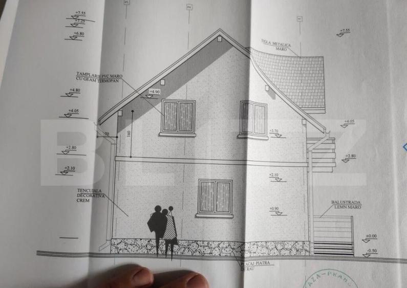 Casa individuala 4 camere, 106 mp, teren 500 mp, sat Brebu - 14