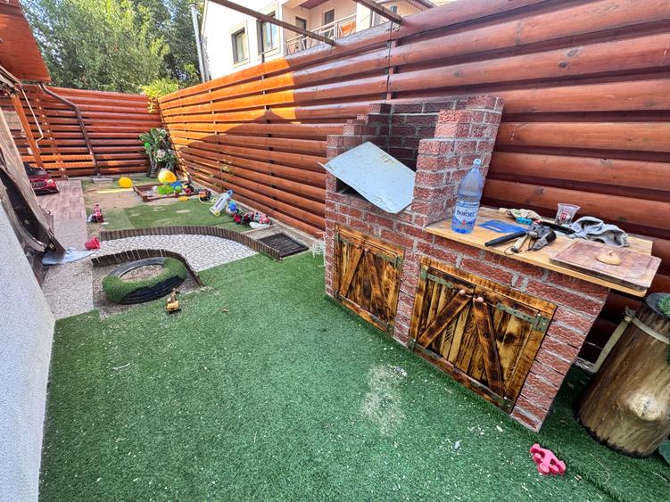 Casa P+1+M. 5 cam. Mobilata-Utilata complet. Teren 205mp - 31