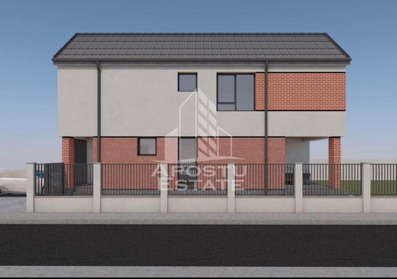 Teren &icirc;n Mosnita Nouă cu autorizație de construcție pentru Duplex - 4