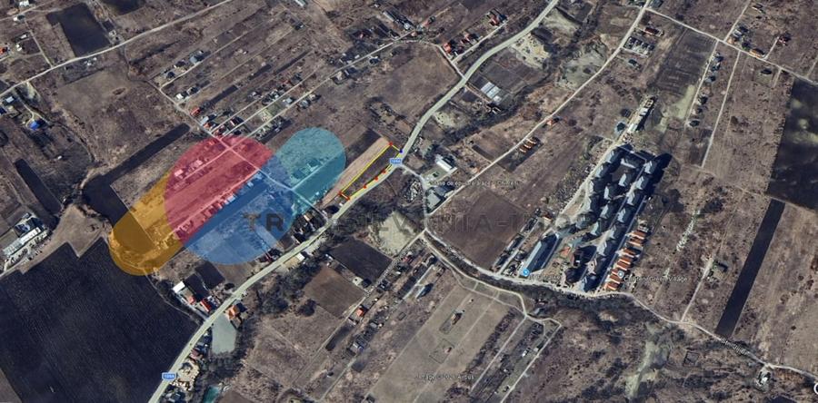 Teren 1650 mp,  Front la DJ, zona Valea Chintaului - 2