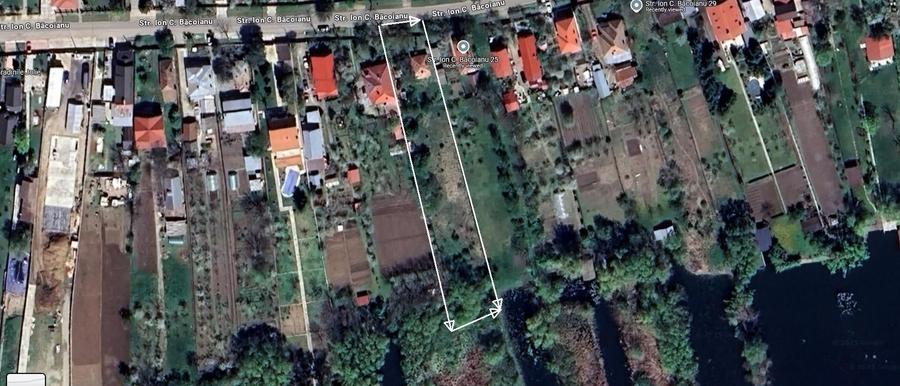 Teren 2000 mp cu deschidere 20 m la Lac Snagov  /  Zona Premium in Dezvoltare - 2