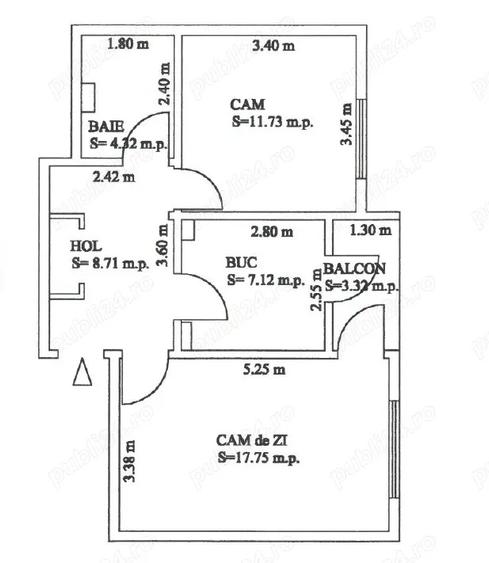 Apartament 2 camere Tomis Nord Constanta - 1