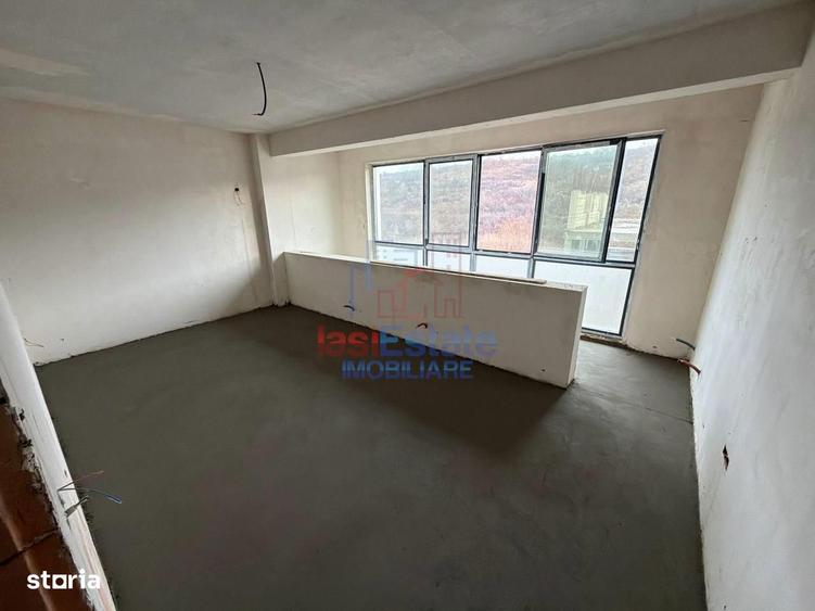 Apartament cu 3 camere, Hlincea, etajul 1 - 72.37mp + 3.88mp - 9