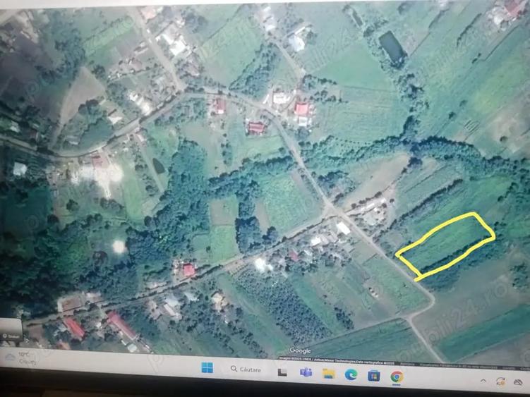 Teren de 3700 mp, în Brăești