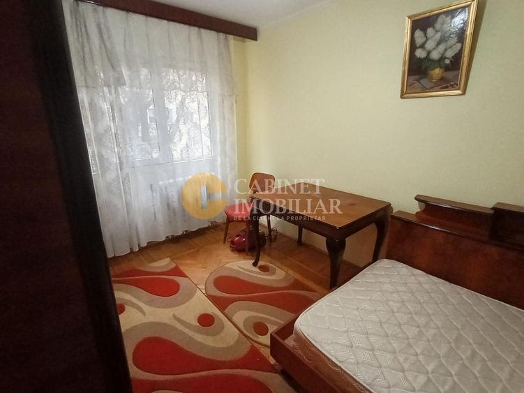 Apartament cu 3 camere semidecomandat, mobilat în Tătărași