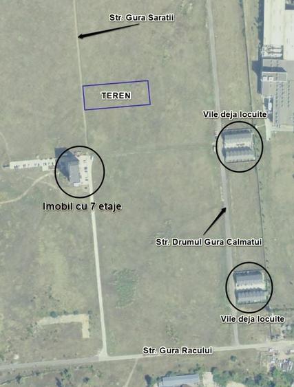 Teren intravilan Theodor Pallady - Drumul Gura Calmatui - 1