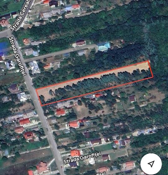 Teren Pucioasa 4800m Deschidere 19m la Str Garofitei Intravilan - 6