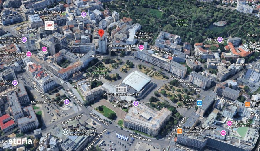 Ion Campineanu, ultracentral, Apartament 2 camere, etaj 8 Bloc Turn - 3
