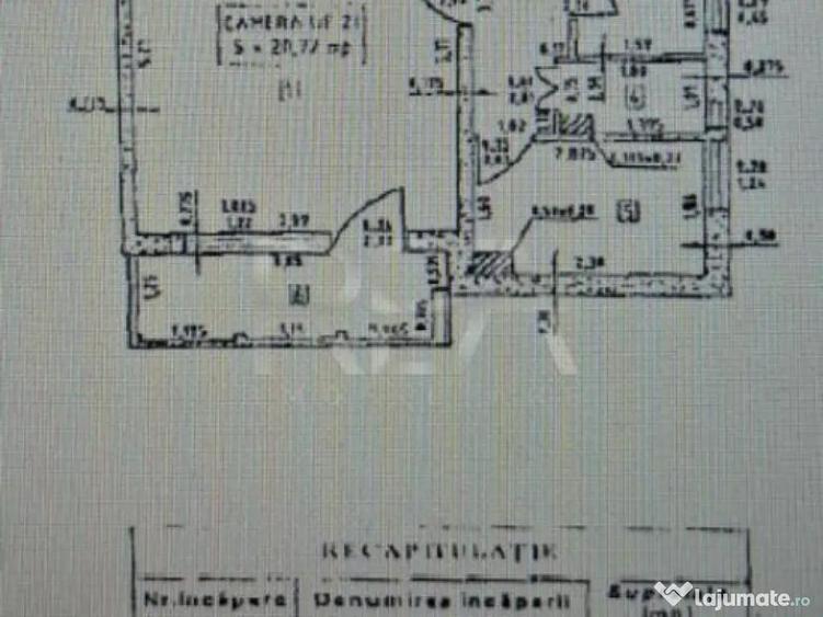 Garsoniera Decebal, et. 1, an 1990, metrou, 41 mp - 3