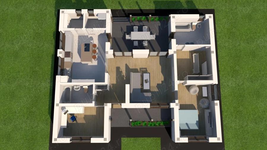 Casa 130 mp plus teren 4174mp in Slatioarele, zona cu padure la doar 15 km de Pitesti - 6