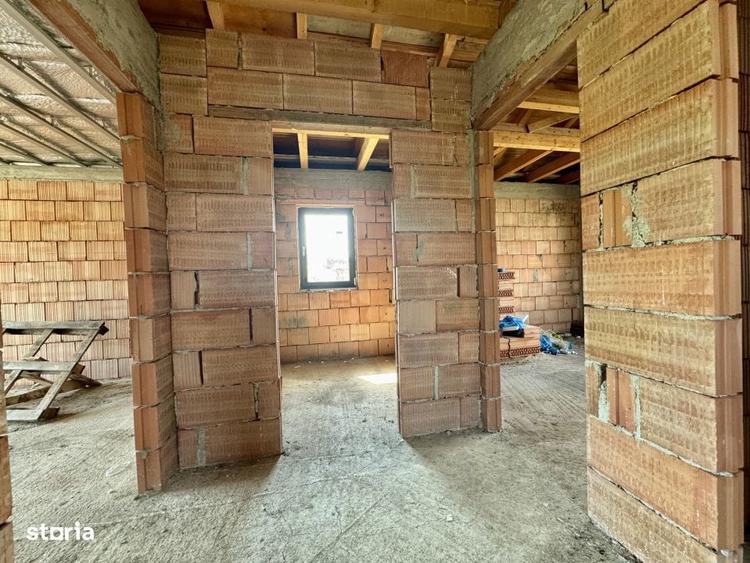 CASA INDIVIDUALA SEMIFINISATA DE VANZARE IN DEZMIR - 4 CAMERE - 500 - 9