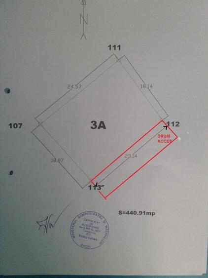 Snagov-Ghermanesti,440mp. - 4