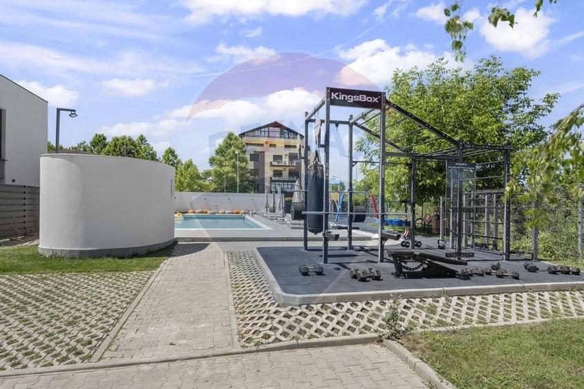 Vila individuala 4 camere 202 mp utili, Corbeanca, ansamblu cu piscina - 31