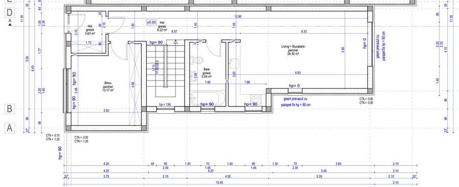 Duplex 120mp utili, 300mp teren, 3 parcari, Tauti - 2