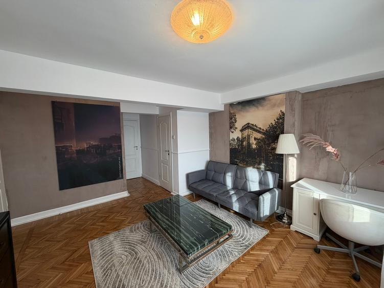 Calea Victoriei, apt 2 camere, mobilat, terasa, vedere superba, bloc solid - 5