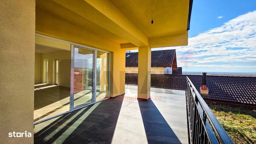 Casa P+E Noua, singur in curte, Garaj, Viile Sibiului, Gradina |VIDEO - 19