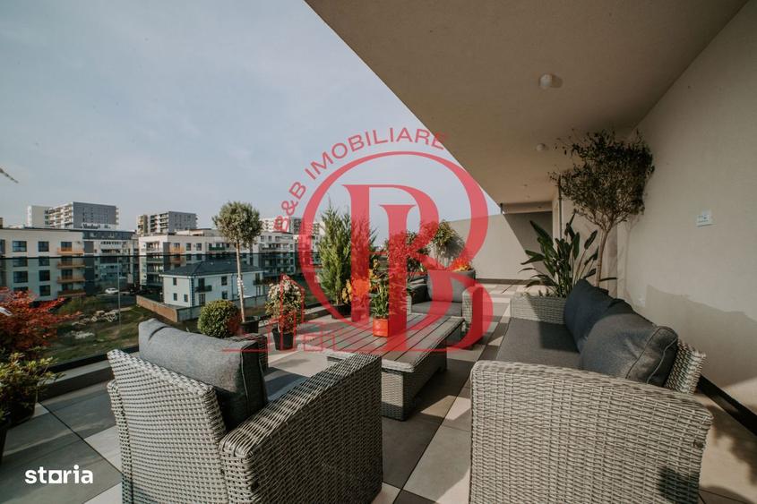 Penthouse 2 camere mobilat utilat panouri solare pompa caldura - 6