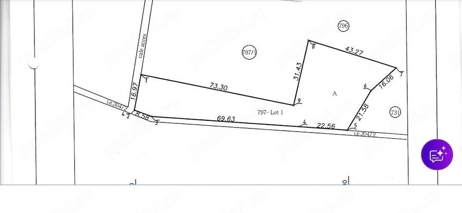 Teren Dunare Liubcova,Berzeasca - 1