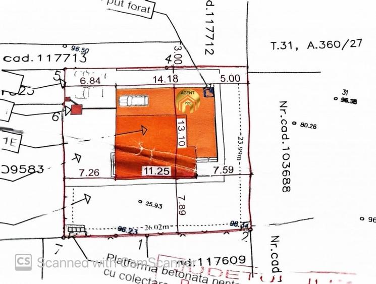 Teren 630mp cu Autorizatie Vila cu Garaj Dublu - Otopeni Odaile - 2