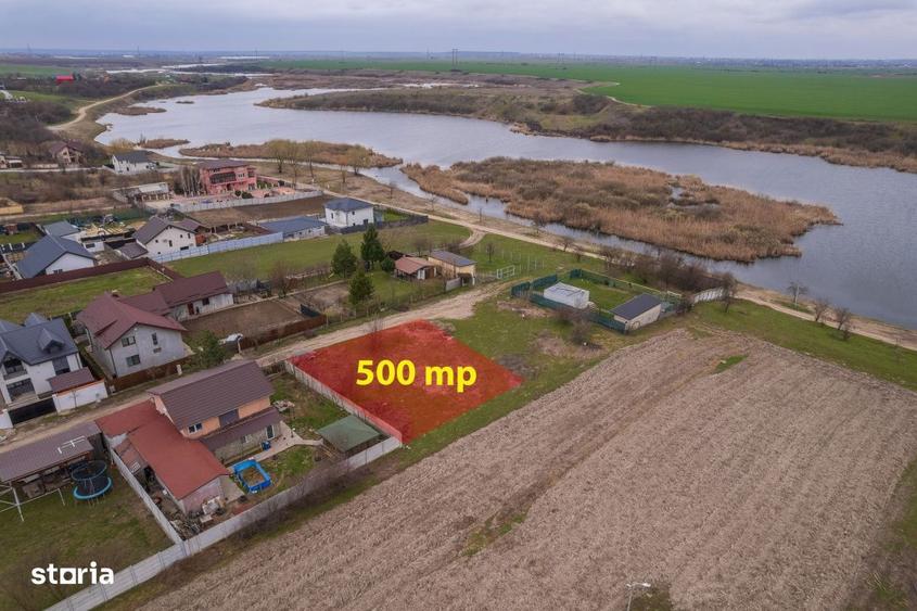 BRANESTI - VADU ANEI, TEREN 500 MP, FRONT STRADAL 22 MP! - 2