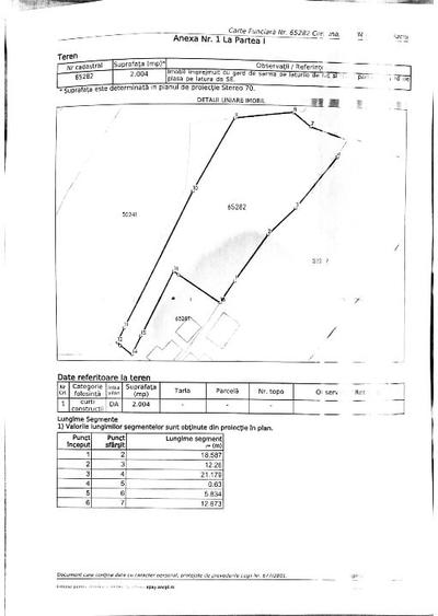 TEREN INTRAVILAN CU AUTORIZATIE DE CONSTRUCTIE PT 2 CASE INDIVIDUALE - 2