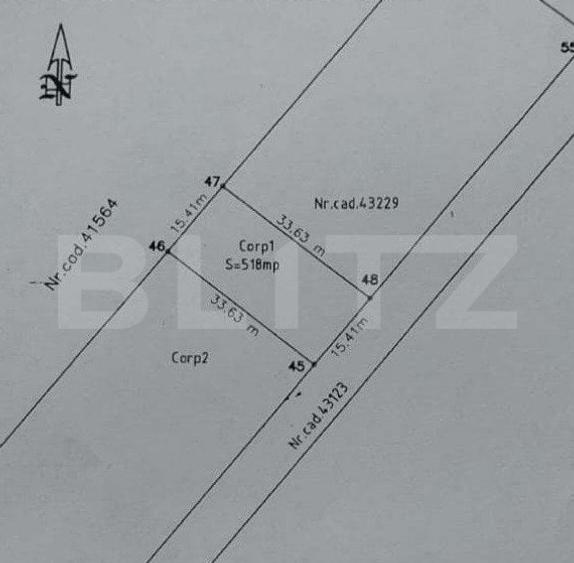 Teren intravilan 518 mp, zona Ionumi - Ford - 3