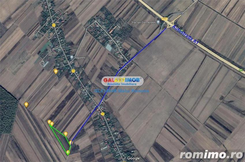 Teren agricol extravilan Uliesti, sat Ragu, apropiere Autostrada A1 - 3