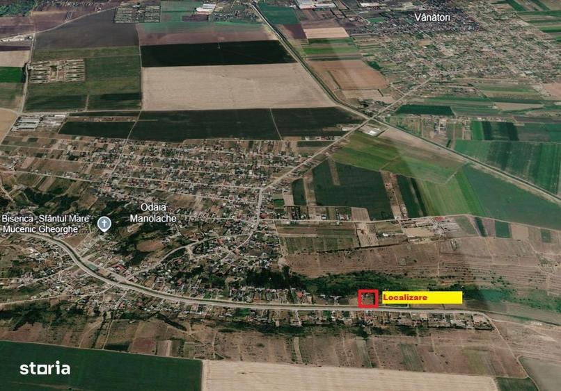 Teren Odaia Manolache, suprafata 3515 mp - 3